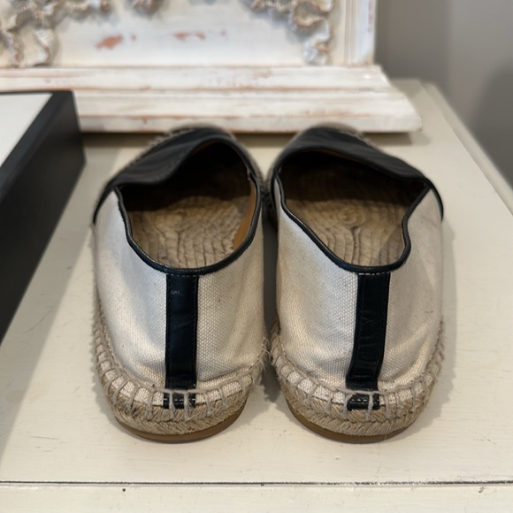 Gucci GG Monogram Leather Slip On Flats Espadrilles - Picture 6 of 7